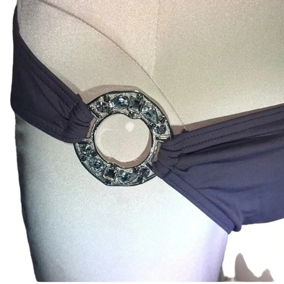 Victoria’s Secret bejeweled purple bikini bottom. Size M‎ - Picture 4 of 7